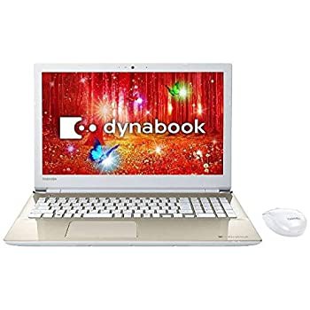 【中古】東芝 15.6型ノートPC dynabook T65/CG　サテンゴールド　PT65CGP-RJB　（2017年2月モデル）