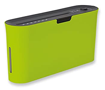 【中古】(未使用･未開封品)アスカ クロスカットシュレッダー 卓上スリムデザイン 連続10分 最大3枚細断 B03G グリーンの通販は