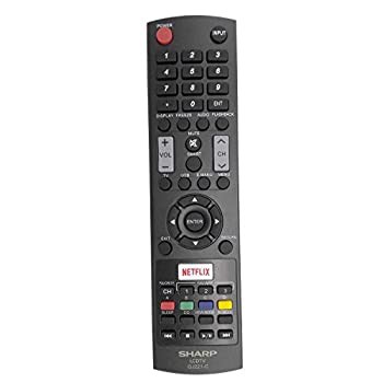 【中古】USARMT 交換用シャープGJ221-Cネットフリックスリモコン LC32LE653U LC40LE653U LC43LE653U LC48LE653U LC55LE653U LC65LE645U Lの通販は