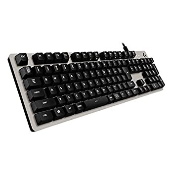 【中古】(未使用･未開封品)Logicool G ゲーミングキーボード G413rSV シルバー メカニカルキーボード タクタイル 日本語配列 USBパスス