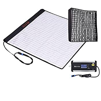 【中古】Falcon Eyes 150w Bi-color 2色色温度 3000k−5600k ハニカムグリッド ・ソフトボックス付き ビデオライト 無段階調整 スタジオ ビデオ リモート /家電＆カ