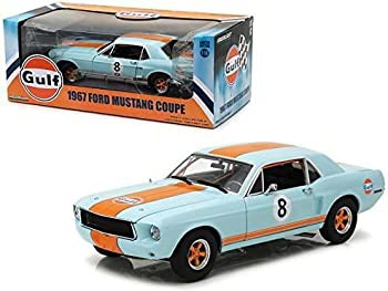 【中古】1967?Ford Mustang Coupe Gulf Oil Limited Edition # 8?1?/ 18?DiecastモデルCar by Greenlight 12989