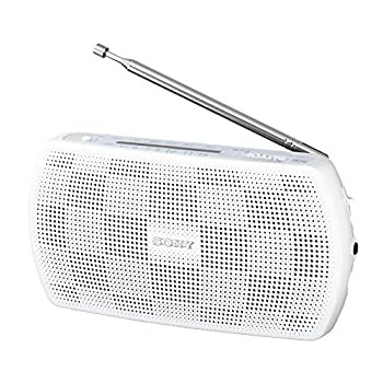 【中古】ソニー ポータブルラジオ SRF-19 : ワイドFM対応 FM/AM ホワイト SRF-19 Wの通販は