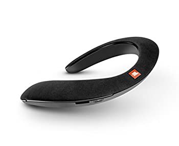 【中古】(未使用･未開封品)JBL SoundGear ウェアラブルネックスピーカー Bluetooth/apt-X対応/31mm径スピーカー4基搭載 ブラック JBLSOU