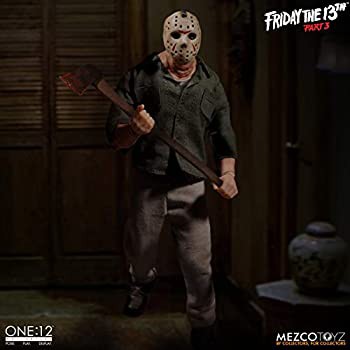 【中古】(未使用･未開封品)Mezco One : 12?Collective 13日の金曜日 パート3 ジェイソン・ボーヒーズ クションフィギュア メズコ