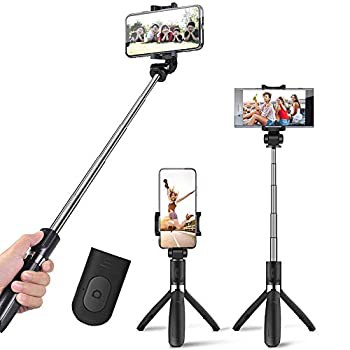 【中古】(未使用･未開封品)自撮り棒 Bluetooth無線 三脚一脚兼用 スマホワイヤレス リモコン 超軽量セルカ棒 i Phone X i Phone8 i Phone7 i Phone 6s A