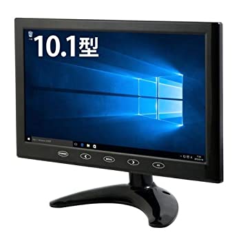 【中古】ITPROTECH LCD10HVR-IPS 10.1型マルチモニター IPS液晶パネル搭載 HDMI/VGA/AV入力搭載の通販は