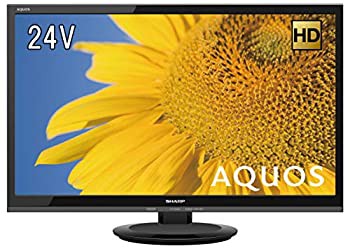 【中古】(未使用･未開封品)シャープ 24V型 液晶 テレビ AQUOS 2T-C24ADB ハイビジョン 外付HDD対応(裏番組録画) ブラック 2018年モデル/家電＆カメラ テレビ/シャープ(S