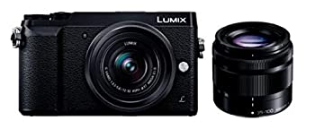 【中古】LUMIX DMC-GX7MK2WK ダブルズームキット (ブラック)