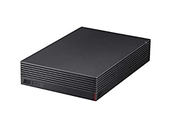 【中古】バッファロー HD-NRLD3.0U3-BA 3TB 外付けハードディスクドライブ スタンダードモデル ブラックの通販は