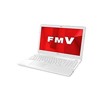 【中古】富士通 15.6型ノートパソコン FMV LIFEBOOK AH50/D1 プレミアムホワイト（Core i7/メモリ 4GB/HDD 1TB/Office H＆B 2019） FMVA5