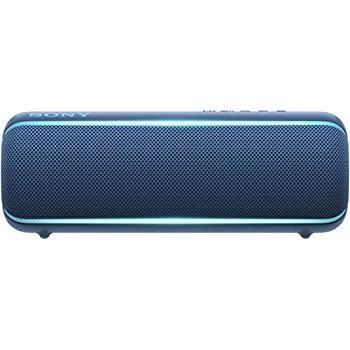 【中古】ソニー ワイヤレスポータブルスピーカー SRS-XB22 : 防水 / 防塵 / 防錆 / Bluetooth / 重低音モデル / マイク付き/ 最大12時間連続再生 2019年
