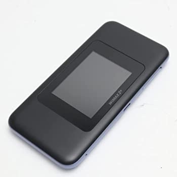 【中古】(未使用･未開封品)【au版】Speed Wi-Fi NEXT W06 HWD37SKA ブラック×ブルーの通販は