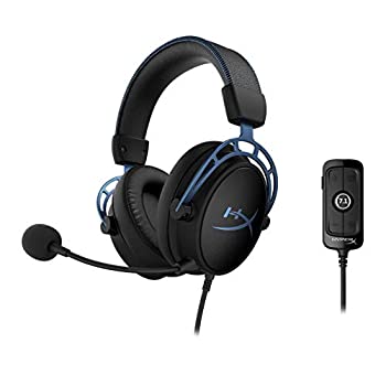 【中古】(未使用･未開封品)HyperX Cloud Alpha S ゲーミング ヘッドセット 7.1サラウンドサウンド 低音調節スライダー ブルー 2年保証 Hの通販は 17,749円