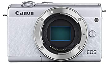 【中古】(未使用･未開封品)Canon ミラーレス一眼カメラ EOS M200 ボディー ホワイト EOSM200WH-BODY