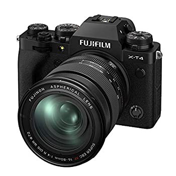 【中古】(未使用･未開封品)FUJIFILM ミラーレス一眼カメラ X-T4レンズキット ブラック X-T4LK-1680-B