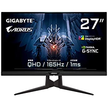 【中古】ゲーミングモニター GIGABYTE AORUS FI27Q (27型/QHD/IPSノングレア/平面モニター)の通販は