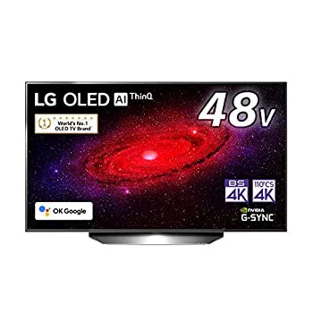 【中古】LG 48型 4Kチューナー内蔵 有機EL テレビ OLED 48CXPJA Alexa 搭載 2020 年モデル