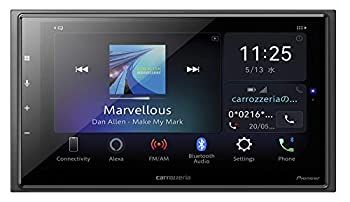 【中古】パイオニア カーオーディオ カロッツェリア DMH-SZ700 6.8型 Amazon Alexa搭載 AppleCarPlay AndroidAuto?対応 2DIN Bluetooth/USB