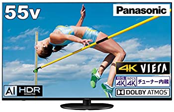 【中古】パナソニック 55V型 4Kダブルチューナー内蔵 倍速表示 液晶 テレビ Dolby Atmos(R)対応 イネーブルドスピーカー搭載 VIERA TH-55HX950