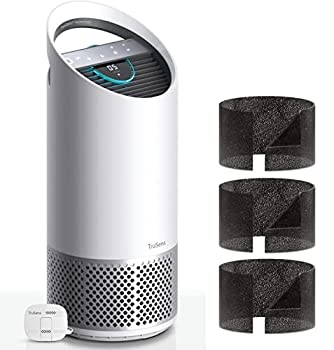 【中古】(未使用･未開封品)TruSens 空気清浄機 UV除菌 ウイルス 花粉 脱臭 21畳 センサーポッド付 Z-2000 ホワイト 【2年保証】 カーボンフィルター付
