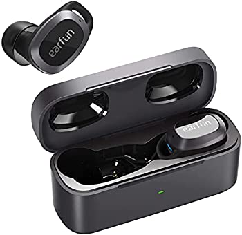 【中古】EarFun Free Pro ANC搭載ワイヤレスイヤホン【Bluetooth 5.2 + 28dBまでノイズキャンセリング】超軽量 ワイヤレス充電対応 32時間再生 外音取り