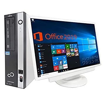 Microsoft Office 2019搭載】【Win 10搭載】【超大画面24型液晶
