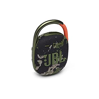 【中古】(未使用･未開封品)JBL CLIP 4 Bluetoothスピーカー USB C充電/IP67防塵防水/パッシブラジエーター搭載/ポータブル/2021年モデル スクワッド/迷彩 JBLCLIP4SQUAD