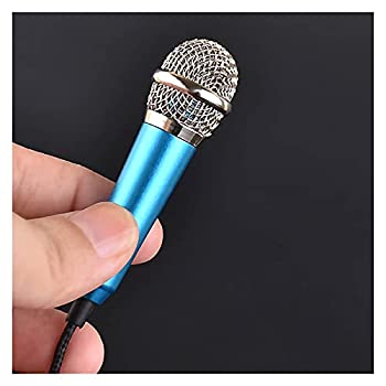 【中古】(未使用･未開封品)マイク ミニフォームマイクハンドヘルドマイク3.5mmステレオスタジオカラオケコンデンサーマイク マイクスタンド (Color : A)の通販は