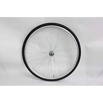 【中古】バンドブレーキ対応後輪リム完組 27インチ アルミ