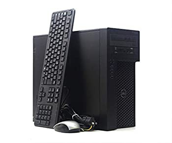 【中古】DELL Precision Workstation Tower 3620 Xeon E3-1270 v5 3.6GHz 8GB 500GB(HDD) Quadro K2200 DVD+-RW Windows10 Pro 64bitの通販は 78,603円