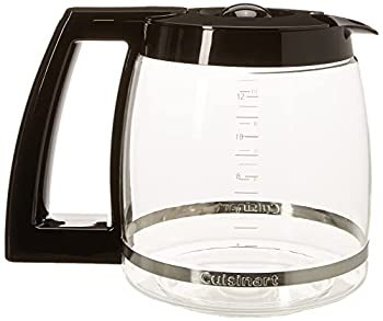 【中古】Cuisinart 12カップ 交換用ガラスカラフェ ブラック 12カップ｜au PAY マーケット