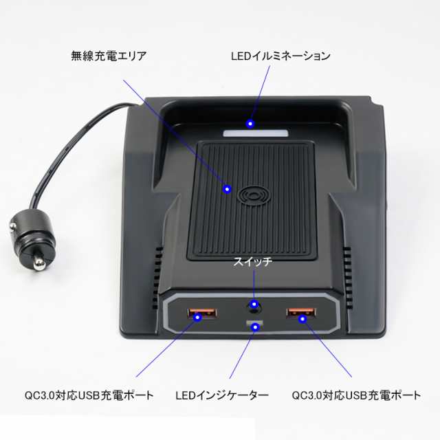 スズキ　ジムニー　4XG  JB64スマホワイヤレス充電ホルダーJB74