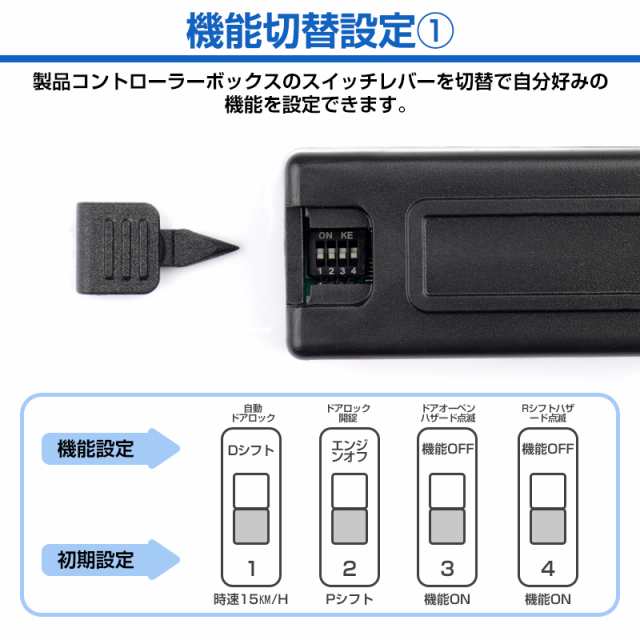 アルファード40系 ヴェルファイア40系 10機能搭載 OBDキット
