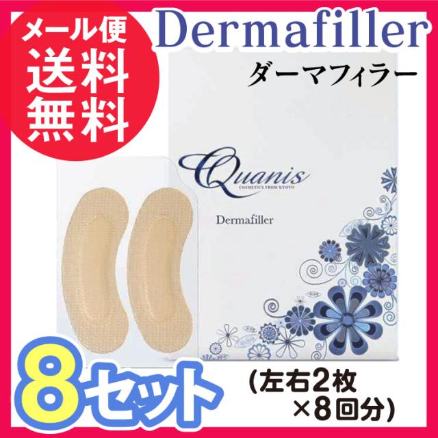 ダーマフィラー 8セット 8回分 1箱分 クオニス ニードル / ヒアルロン酸 パック 針 クオニス マイクロニードル メール便 送料無料