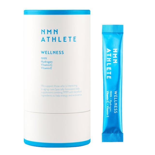 NMN ATHLETE WELLNESS POWDER 30包 サプリメント 水なし顆粒タイプ