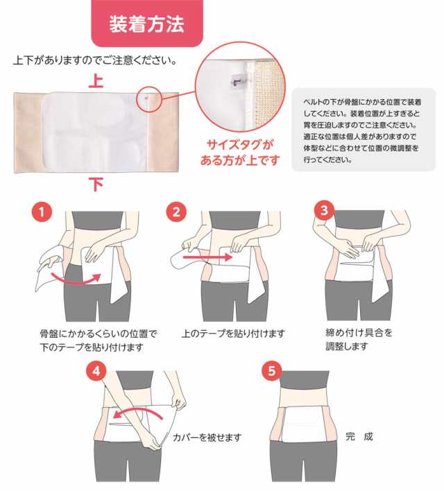 すはだに着けられる腰ベルト 姿勢 腰痛 改善 ベルト サポーター グッズ 日本製メール便 送料無料の通販はau Pay マーケット いきいきショップねんりん