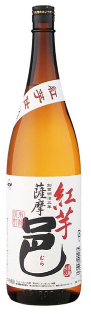 【送料無料】【ケース販売】岩川醸造 薩摩邑 紅芋 25度 1.8L×6本/1ケースの通販は