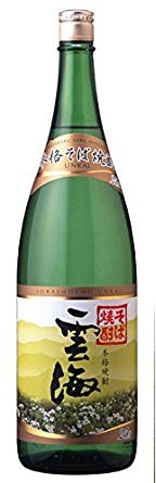 スマプレ会員 送料無料 【ケース販売】本格そば焼酎 雲海 そば 25度 1800ml×6本