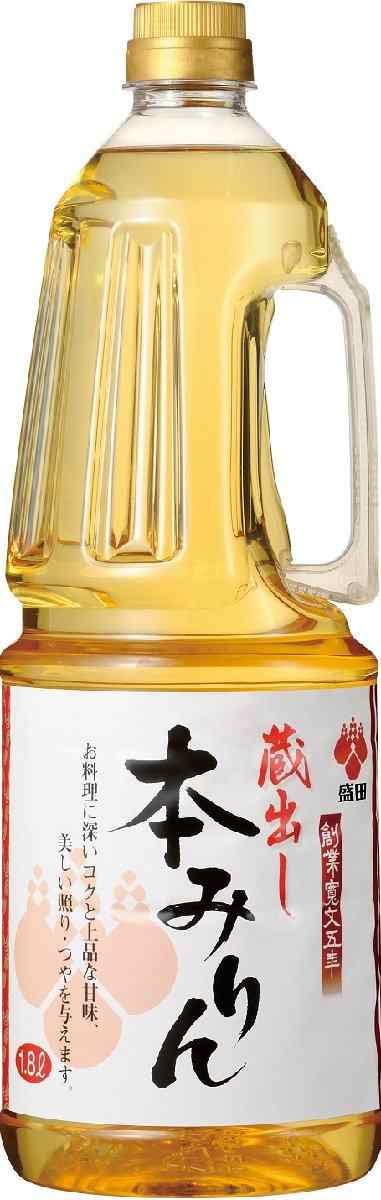 送料無料 盛田 蔵出し 本みりん ペット 1800ml 1.8L×12本