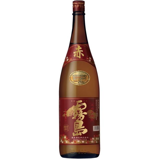送料無料 焼酎 霧島酒造 赤霧島 芋 25度 1800ml 1.8L×6本