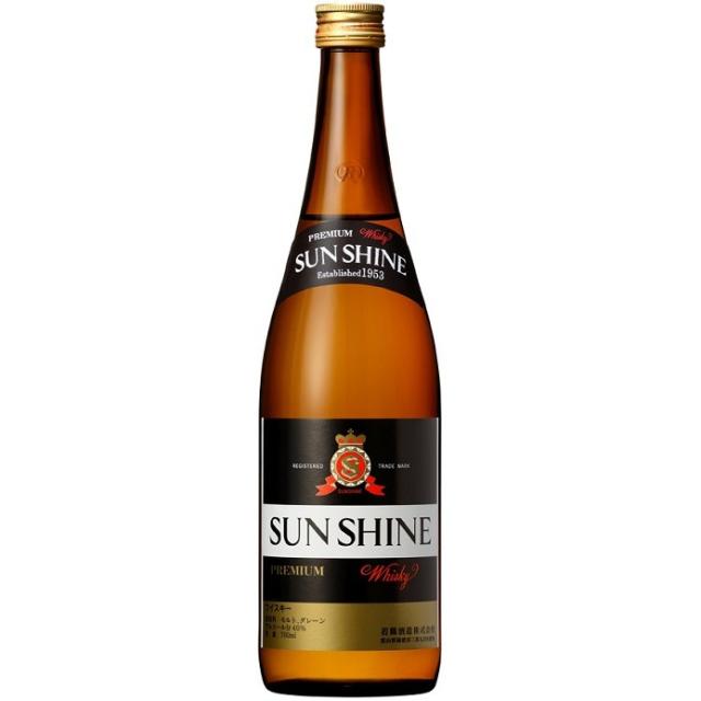 送料無料 富山県 若鶴酒造 三郎丸蒸留所 サンシャイン・ウイスキー プレミアム 40度 700ml×6本の通販は