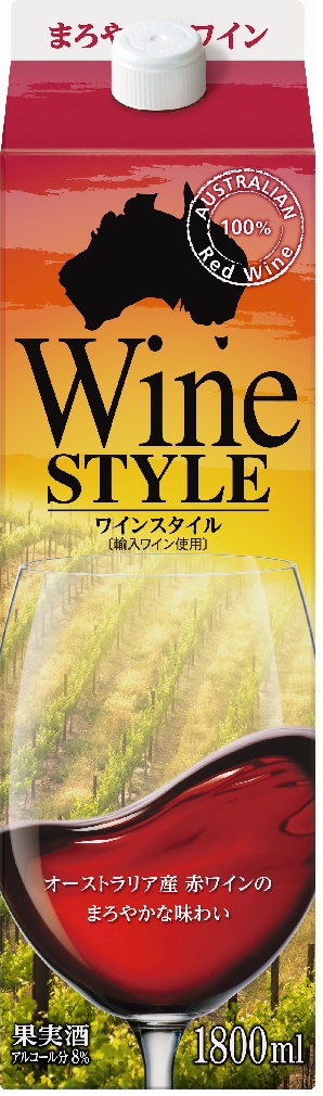 ワイン 合同酒精 ワインスタイル 赤 1800ml 1.8L×12本 wine