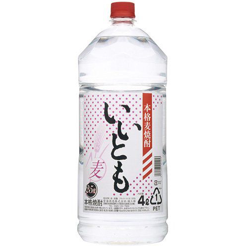いいとも　麦　白麹　25度　4000ml(4L) 4本