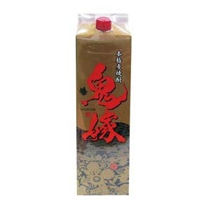 2ケースセット 岩川醸造 鬼嫁 麦 25度 パック 1800ml×12本