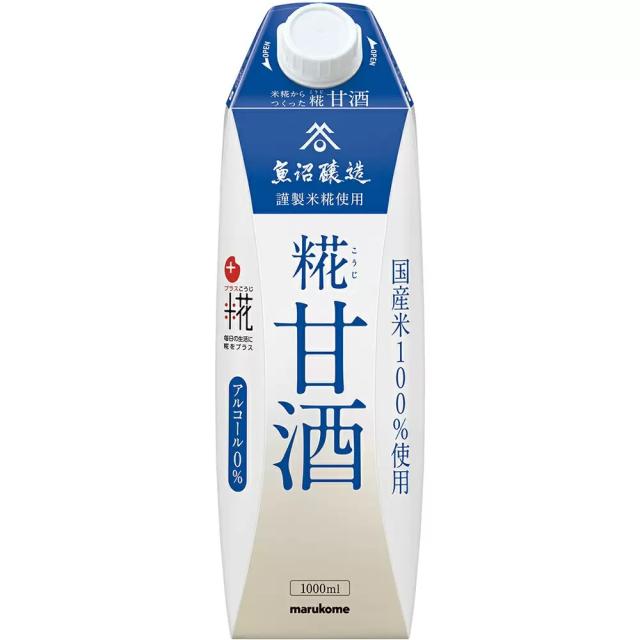 マルコメ プラス糀 糀甘酒 LL 1000ml 1L×3ケース/18本