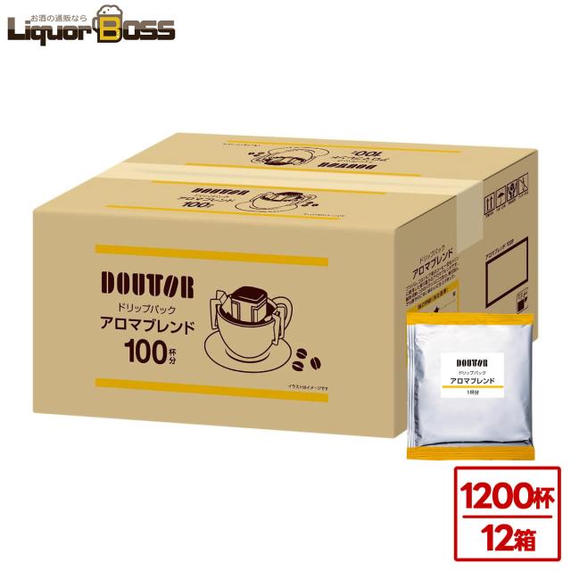 送料無料 ドトール ドリップパック アロマブレンド 7g×1200P(12箱)コーヒー 珈琲 ドリップ ドリップコーヒーの通販は 31,000円