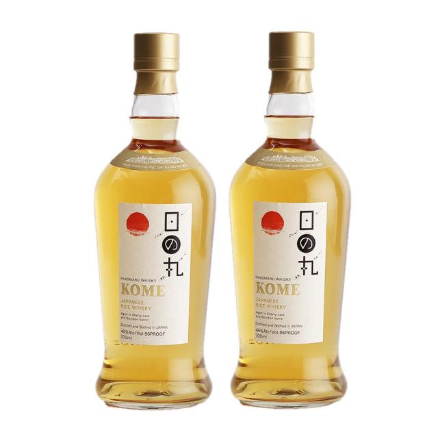 日の丸ウイスキー 2本セット 木内酒造 バーカウンター付きバスで行く