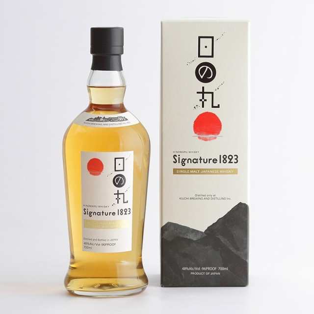 木内酒造 日の丸ウイスキー Signature シグネチャー 1823 48度 700ml 1本ご注文は12本まで一個口配送可能