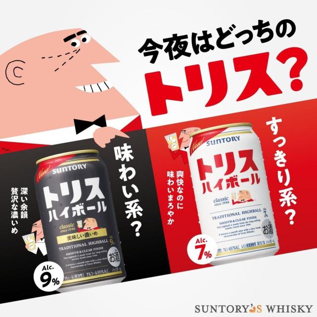 4/26限定 OFFクーポン サントリー トリスハイボール 500ml×2ケース/48本_2